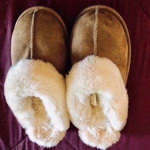 Size 8 Chestnut Slippers